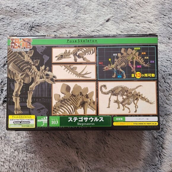 Re-Ment Pose Skeleton Dinosaur Series 103 Stegosaurus Figure - Picture 2 of 2